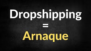 Estce que le Dropshipping est une Arnaque [upl. by Witte]