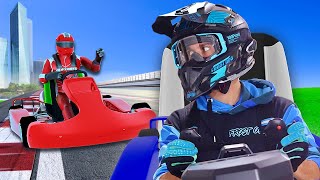 I Tried Racing The Fastest Go Karts [upl. by Ballman]