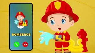 📞Llamada de los bomberos 🔥👩‍🚒 divertido juego para niños [upl. by Malchy]