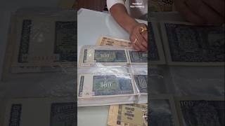 Amazing 100 Rupee Indian Old Currency 😱 ytshorts shorts [upl. by Middlesworth971]