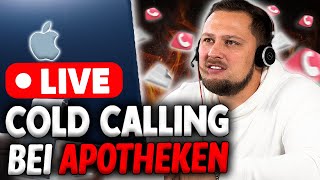 LIVE COLD CALLING LEAK Kaltakquise live für Agenturkunden 4 Termine  Apotheken Zielgruppe [upl. by Zetniuq]