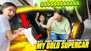 My Girlfriend Destroy My Golden Colour 😭 [upl. by Bruce315]