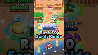 Bölüm 1 Sandy Pro Tipsbrawlstarstiktok brawlstarsfyp pourtoi sandy rank30 [upl. by Orsay375]