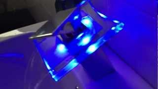 LED Waterfall Basin Mixer Tap Chrome [upl. by Atirres71]