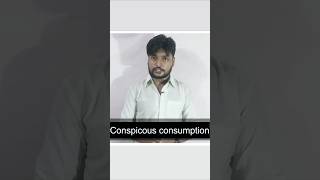 Conspicuous consumption meaning [upl. by Notlew87]