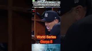 World Series Game 5 Dodogers vs Yankees Ohtani Interruptedshorts [upl. by Werdn]