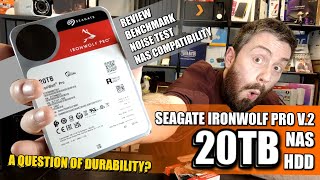 Seagate Ironwolf Pro 20TB ST20000NT001 Hard Drive Review [upl. by Lienet]