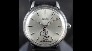 Timex Marlin Automatic  Snoopy edition [upl. by Ntsuj]