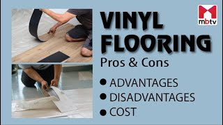 Vinyl Flooring PROS amp CONS Is it the right choice for you Types  Pricing [upl. by Adnicul291]