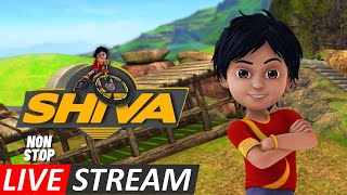 Shiva  शिवा  LIVE STREAM 🔴  Fun Animated Show for Kids Shiva NickJr Kids Animated [upl. by Slinkman]