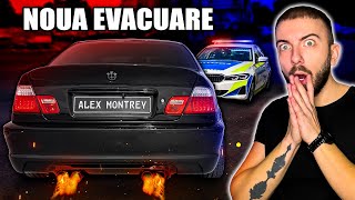 NOUA EVACUARE  BMW E46 ma luat politia [upl. by Akilaz]