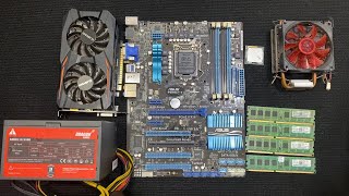 I7 2600  GTX 1050 Low budget gaming PC Build [upl. by Warfield]