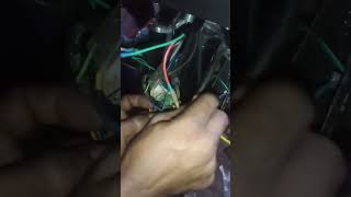 motorcycle ignition switch wiring diagram repairing connection motocycle hondamotorcycle mechanic [upl. by Eelrihs]