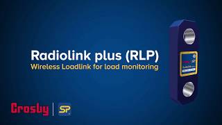 Crosby Straightpoint Radiolink Plus wireless loadcell [upl. by Dlorad]