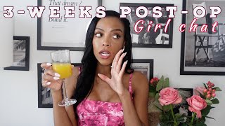 3WEEK BREAST AUG QampA 12 awkward questions I asked the nurse [upl. by Ahsyas]