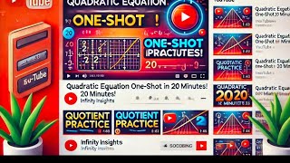 Quadratic eqns class 10th one shot in just 20 minutes by education oneshot quadraticequation [upl. by Akela]