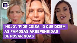 Nicole Bahls Joana Prado Carla Perez e mais famosas que se arrependeram de posar nuas na Playboy [upl. by Luther]