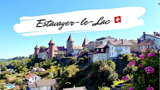 EstavayerleLac  the historic medieval town  Switzerland🇨🇭 Swiss Village [upl. by Guibert]