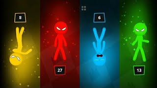 Stickman Party 1 2 3 4 player  Stickman Party the minigame Random Gameplay [upl. by Cherianne]