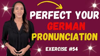 German Pronunciation Practice for Beginners Exercise 54 [upl. by Somerset]