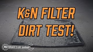 KampN Filter Dirt Test G37370z  Motorvates DIY Garage Ep 16 [upl. by Egide874]