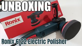 Unboxing and Quick Review on Ronix 6122 1200W 150mm Dual Electric Polisher  🧰 Ronix Tools [upl. by Anerahs248]