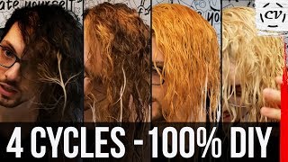 From Black To Blonde In One Day  DIY Hair Bleaching With OlaplexFibreplexSmartplex [upl. by Eirrotal989]