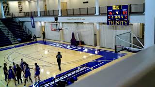 Trinity Basketball vs Christendom College [upl. by Llerrat855]