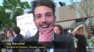 Jay Baruchel Interview  Knocked Up Comedy Film [upl. by Atte]