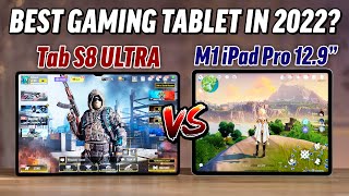 Tab S8 Ultra vs M1 iPad Pro  ULTIMATE Gaming FPS TEST [upl. by Castorina]