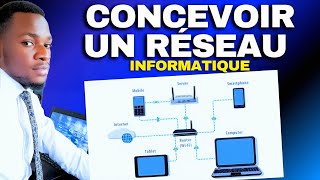 COMMENT CONCEVOIR UN RÉSEAU INFORMATIQUE 4 ÉTAPES [upl. by Nauqet627]