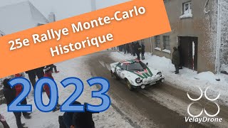 25e Rallye Monte‑Carlo Historique LachampRaphaël SaintAgrève et SaintBonnetleFroid [upl. by Lyford]