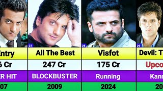 Fardeen Khan All Movies List  Fardeen Khan Hits And Flops movies list  Visfot  Devil the hero [upl. by Teraj]