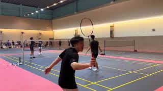 Badminton  YuKangErwin VS AndonEden [upl. by Deutsch]