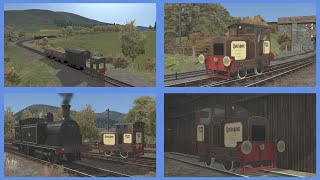 Train Simulator 2022  Ruston 48DS on the Crabenmore Branch  Shunting at Crabenmore Distillery [upl. by Nilahs]