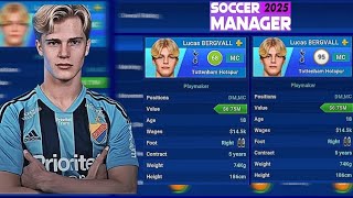 Soccer manager 2025 Best wonderkids [upl. by Aira]