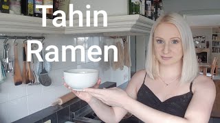 Vegan  Tahin Ramen  Healthy [upl. by Atat]