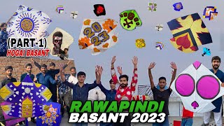 Rawapindi basant 2023 hogai🔥first time biggest basant in pakistan non stop kite flying 1million😱 [upl. by Rubetta]