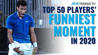 Every Top 50 ATP Tennis Players FUNNIEST MOMENT in 2020 😂 [upl. by Jacob]