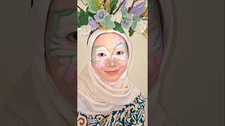 Praktik Makeup Fantasi tema 🌸 Flora dan 🦋 Fauna 🌸🌺🍀☘️ makeup makeuptutorial [upl. by Siegler]