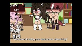 Gacha heat school episode 1 [upl. by Hinda]