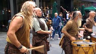 CLANADONIA Música Escocesa Gaitas y Percusión Glasgow [upl. by Aglo]