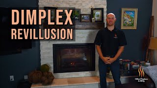 Dimplex Revillusion  The Perfect Electric BuiltIn Firebox [upl. by Inattirb]