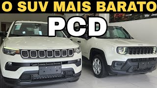 NOVO JEEP RENEGADE E JEEP COMPASS SPORT 2024  SUVS COM ÓTIMO CUSTO BENEFÍCIO PARA PCD [upl. by Orlov648]