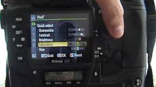 Nikon Camera Tutorials picture control settings [upl. by Spielman384]