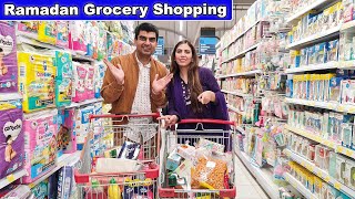 Ramadan Grocery Shopping 2024 l Buhut Zayada Shopping Kar Le l Life With Amna [upl. by Eislek]