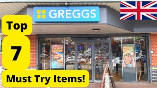 1 Most Popular Bakery in the UK Greggs Top 7 Must Try Items [upl. by Fawn438]