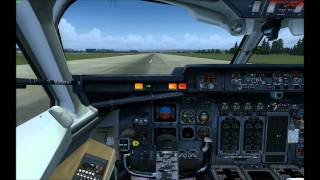 QualityWings Simulations BAe146  Avro RJ  A flight to London City [upl. by Bensky]