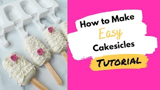 How to make easy cakesicles [upl. by Suhploda261]