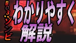 【BO3：ゾンビ】謎解きなどを わかりやすく解説！！SOE [upl. by Juno343]